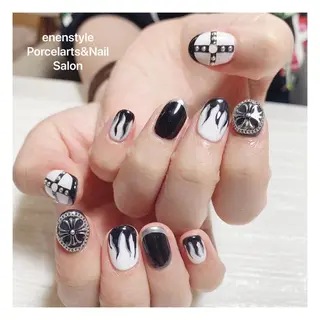 ショート ネイル 🐾enen style 🐾のネイルデザイン