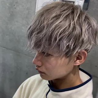 カラー メンズ メンズパーマの達人 KAITOのヘアスタイル
