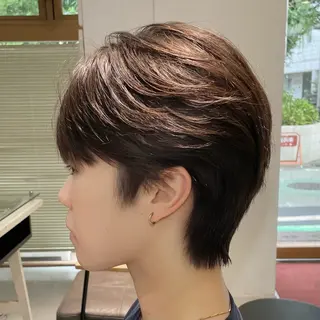 ショート パーマ メンズ メンズカット/ニュア ンスパーマkaitoのヘアスタイル