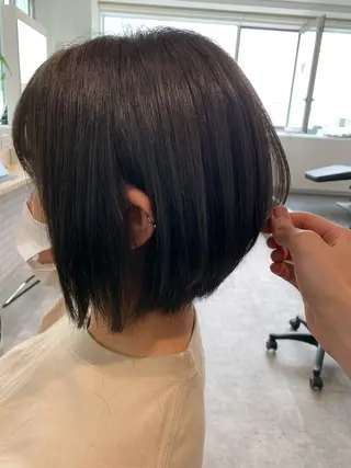 ショート ショートカット/ボブ /レイヤー/ヨシミのヘアスタイル