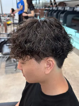 ショート パーマ fifth 児玉達哉 当日予約🙆のヘアスタイル