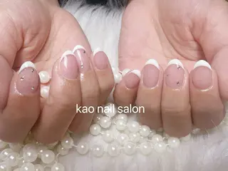 ネイル kao nail マグネット/長さだしのネイルデザイン