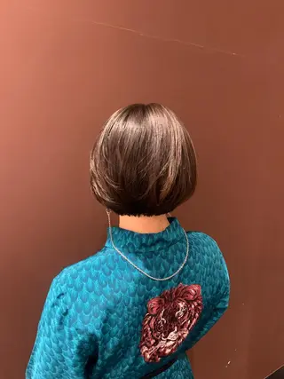ショート 小西 美帆のヘアスタイル