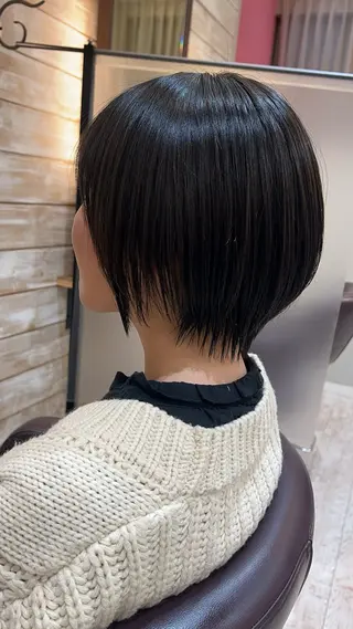 ショート 岸江 柚涼彩のヘアスタイル