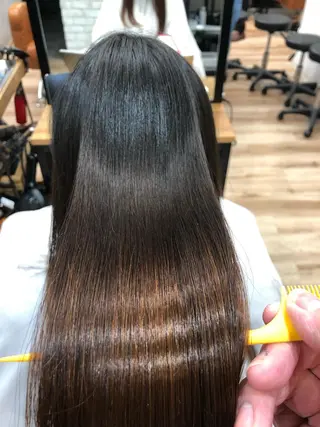 ロング 期間限定無料カット まつきのヘアスタイル