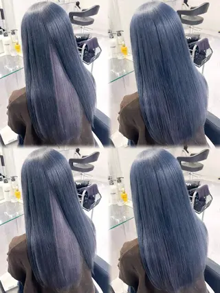 ロング カラー ヘアアレンジ 🦋重くない暗髪🦋 Hana🦋のヘアスタイル