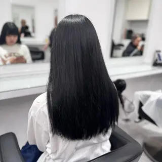 ロング カラー ヘアアレンジ 透け上品ハイトーン 職人ゆうと🤍のヘアスタイル