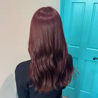 カラー 韓国ヘア AINA🐱のヘアスタイル