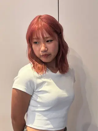 ミディアム カラー ナチュラル大人っぽい スタイル MAORIのヘアスタイル