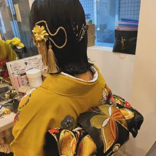 ヘアアレンジ ソウワ ヒナコのヘアスタイル