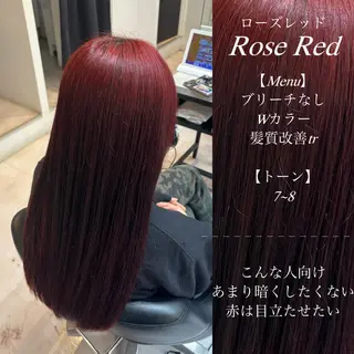セミロング カラー 🌙髪質改善カラー Momoka🦋のヘアスタイル