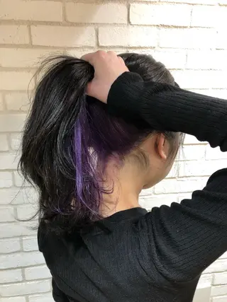 カラー パーマ ヘアアレンジ メンズ キッズ ネイル マツエク・マツパ 新宿/髪質改善/ 美髪矯正✨浅江通友のヘアスタイル