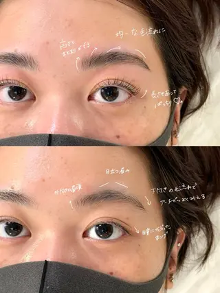 アイブロウ 吉祥寺kasumi 🌛eye/browのマツエク・マツパデザイン