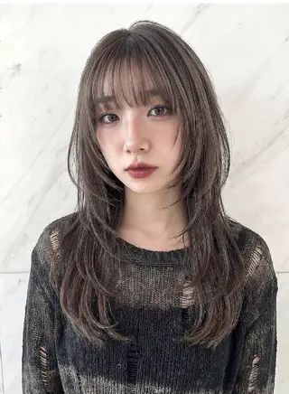 ロング 小川 真奈/高松市一 宮町【delay】のヘアスタイル
