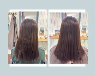 セミロング 倉迫 ユカのヘアスタイル