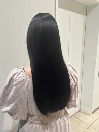 ロング カラー Riho♡レイヤー/ 名駅/大人韓国ヘアのヘアスタイル