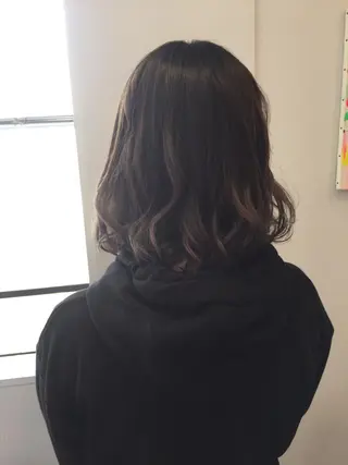 ミディアム カラー 💘透明感カラー💘 沖本 将宏のヘアスタイル