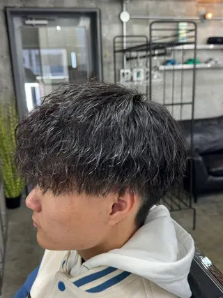 ショート カラー パーマ ヘアアレンジ メンズ メンズ特化酒井翔太 /メンズカット/名駅のヘアスタイル