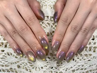 ネイル 甘 皚萱のネイルデザイン