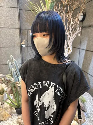 ミディアム カラー yurika🎀 /メンズカット⛓️のヘアスタイル