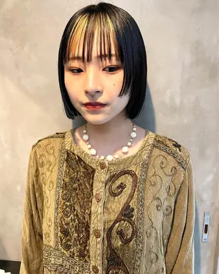ショート カラー 👑ボブはお任せ ミヤノ👑のヘアスタイル