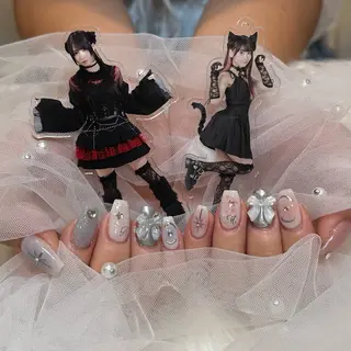 ネイル 🧸原宿の美フォルム ネイリスト🧸いいだのネイルデザイン