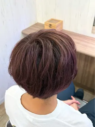 カラー メンズ 新倉 舞のヘアスタイル