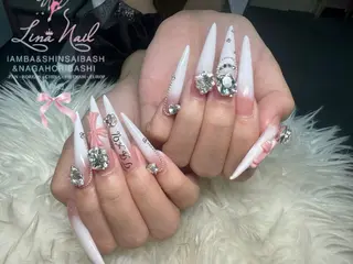 ロング Linanail Nambaのネイルデザイン