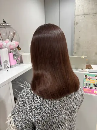 セミロング カラー ☆カット/カラー/ ヘアアレンジ☆ ﾘｻのヘアスタイル