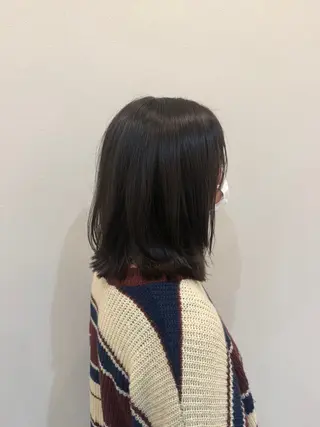 ミディアム 原尾 あやなのヘアスタイル