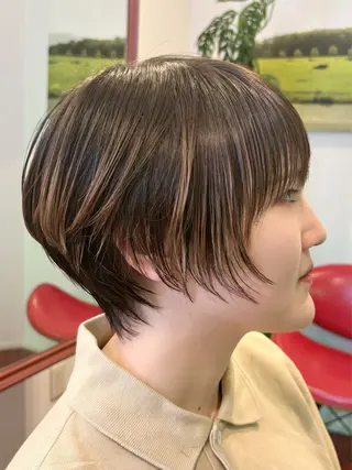 ショート コバヤシ リョウタのヘアスタイル
