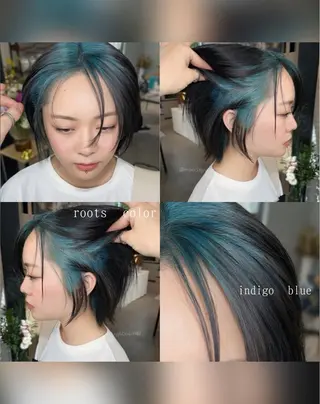 ショート カラー ユナイテッド ビューティー西金沢のヘアスタイル
