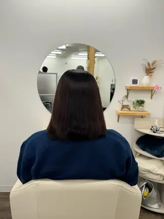 ミディアム 松本 桜のヘアスタイル