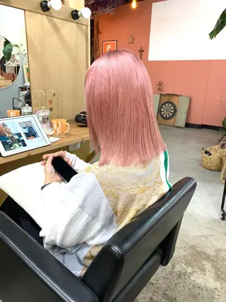 ミディアム 穐田 司樹のヘアスタイル