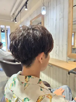ショート メンズ 野村 果音(カノン)のヘアスタイル