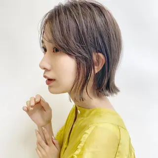ショート カラー ヘアアレンジ KONOMI スタイリストのヘアスタイル