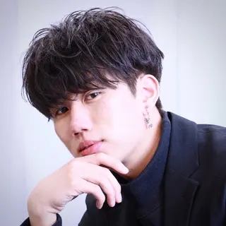ショート パーマ メンズ お悩み×垢抜け特化 KAYA/渋谷のヘアスタイル