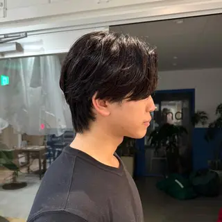 パーマ メンズ 🪄レイヤーカット／ IKUMI🌙のヘアスタイル