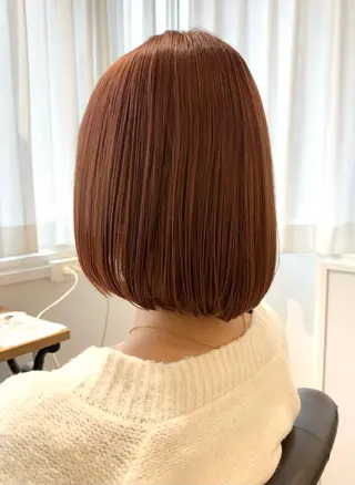 ミディアム カラー i'll 未空のヘアスタイル