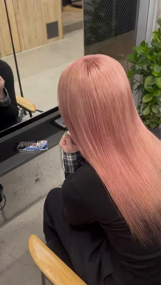 セミロング 透明感カラー/ Reika☁️ིྀのヘアスタイル