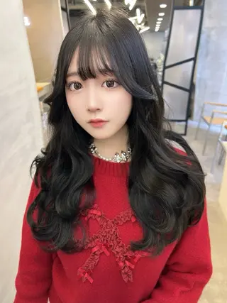 ロング カラー ベテラン美容師が対応 /髪質改善/縮毛矯正のヘアスタイル