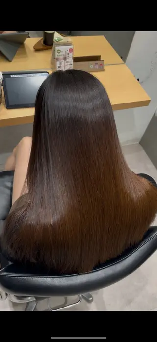 ミディアム 髪質改善ヘアケア 艶髪特化/上田のヘアスタイル