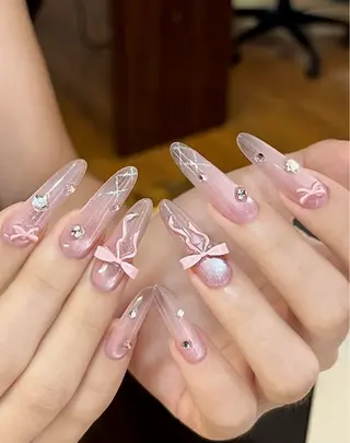 ネイル 長さだし専門店 M2 rikaのネイルデザイン