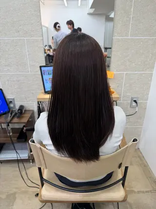 ロング 丸野 りなはのヘアスタイル