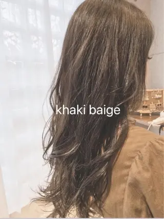 ロング カラー ヘアアレンジ 透明感カラー ボブ/ 直感カラー診断のヘアスタイル