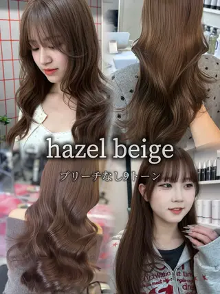ロング カラー 💍モテる艶髪 透明感カラー💖のヘアスタイル