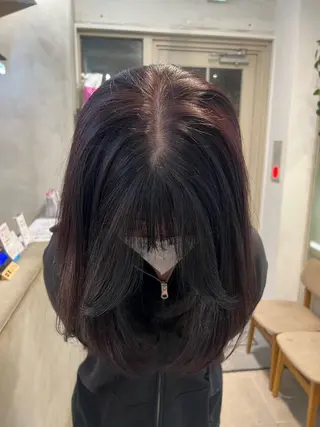 ロング うるぷるカラー 🤍 Naanoのヘアスタイル