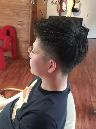 メンズ 神谷 涼のヘアスタイル