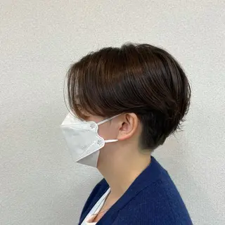 ショート パーマ もりたみかこ 美容師お休み中のヘアスタイル
