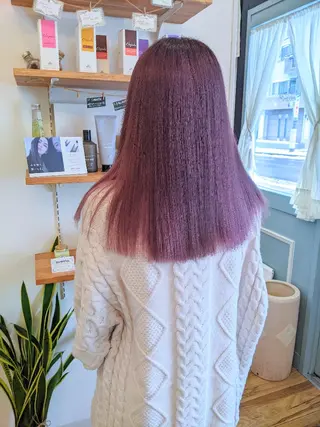 カラー ロング 【泉中央】CLASS 中村のヘアスタイル